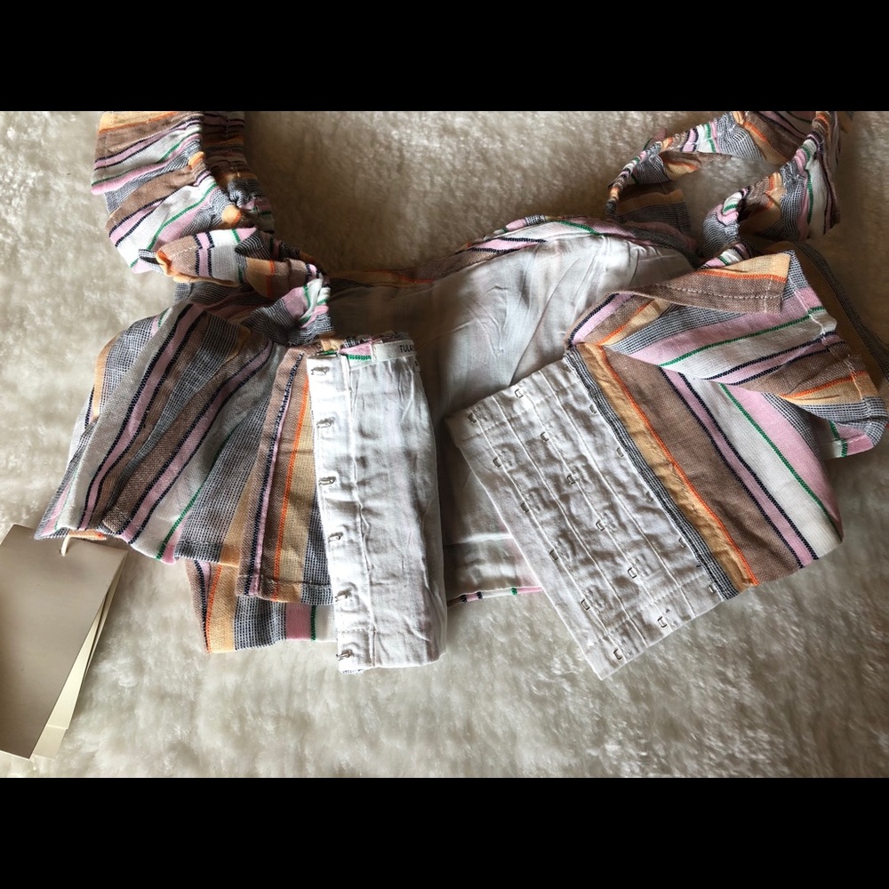 TULAROSA DENNY TANK IN MULTI STRIPE - Picture 4 of 8